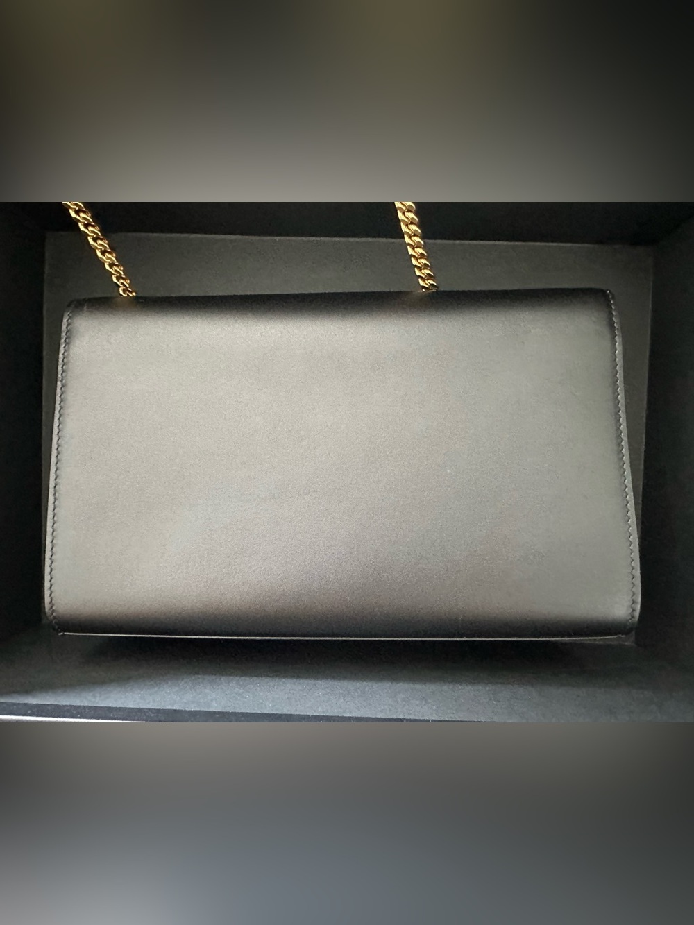 Saint Laurent Kate Medium Chain Bag, Leather Crossbody with Gold Tassel - Picture 11 of 14